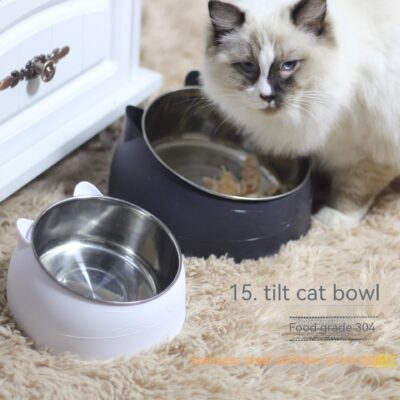 1de131ff-e52b-4f17-abce-7b166cca6f3a_trans.jpeg Stainless Steel Dog Bowl Double Bowl Cervical Protection Oblique Mouth Hot Pet Food Basin Supplies