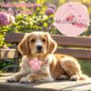 220a62e1-ea1d-43ee-a777-ad5919fa1283.jpg Small Dog Collar With Flower, Spring Dog Collar For Girl Dog Collars For Small Dogs Cute Dog Collar With Bell, Adjustable Length
