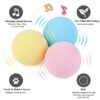 587635498 Smart Cat Toys Interactive Ball Catnip Cat Training Toy Pet Playing Ball Pet Squeaky Supplies Products Toy for Cats Kitten Kitty