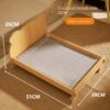 587634349 Cat Bed Universal Pet Bed Pet Nest Dog Nest Removable Solid Wood Bed Cute Kitten Princess Bed Pet Supplies