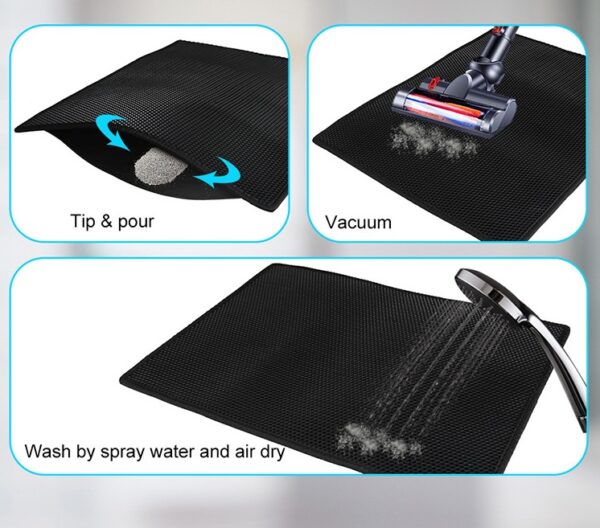 2445772643327.jpg Cat Litter Pad Honeycomb Cat Pad Waterproof Urine Proof Pad Pet Supplies