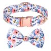 Sunflower Pet Collar Cotton Breathable Dog Collar Zou Ju Printed Neck Ring Pet Supplies