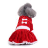 587620398 Pet clothes Christmas pet supplies outdoor dog walking clothes
