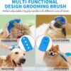 2601ded1-e05d-41c8-a5b9-1121f1ba17d2.jpg 6PCS Dog Bath Brush Dog Toothbrush Adjustable Handle Shampoo Brush Scrubber For Short Long Haired Dogs Cats Effectively Solve Odor Stain Removal Problems