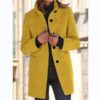 260a9db3-110a-43b4-828a-258070674b66.jpg Fashion Stand Collar Woolen Coat With Pockets Fall Winter Casual Button Outwear For Women Clothing