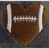 26124971-f945-4f6a-ade1-544e90780cdf.jpg 2pcs Football Gifts For Women Men Football Heart Baseball Cap