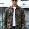 Form-fitting Denim Jacket For Men