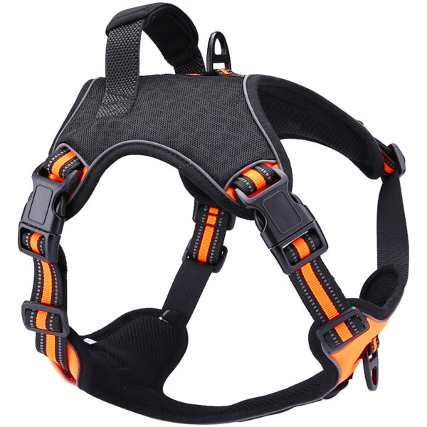 587814063 Pet Supplies Reflective Chest Strap Traction Rope Medium And Large Dogs Explosion-Proof Rush Dog Vest