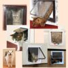 587635442 Dog Cat lock Flap Door ABS durable Puppy Pet Door 4 Way Security Lock Gate indoor use Pet Supplies