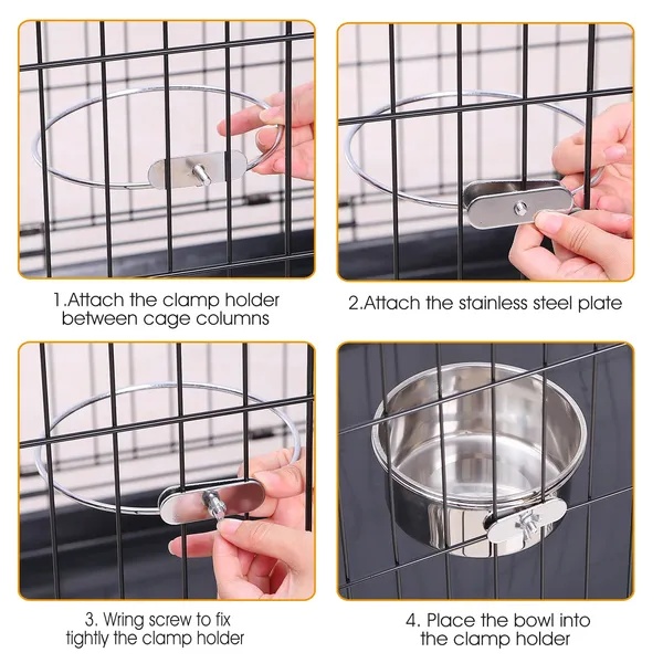 274bf0bf-b69a-4b07-829b-b17e0a4d3f02.jpg Detachable Pet Cage Food Water Bowl With Clamp Holder