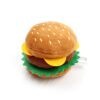 Dog Chewing Toy Combination Plush Hamburger Sounding Pet Interactive Supplies