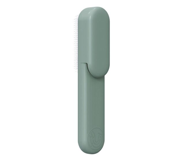 587690559 Double-Sided Hair Removal Massage Cat And Dog Comb Cleaning And Grooming Combing Stainless Steel Knot Opening Tool Pet Supplies
