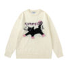 587693081 Cute Pet Cat Pattern Sweater