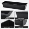2-piece Dual-purpose Plastic Livestock Feed Trough Suitable For Daily Feeding Of Horses, Goats, Pigs And Other Animals Widely Adaptable To Home Backyards, Pastoral Fences, Livestock Sheds And Other