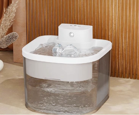 587689943 Inductive wireless cat water dispenser with large capacity, non plug in automatic circulation, intelligent pet supplies, silent water dispenser