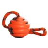 587690708 Pet Dogs Training Toy Natural Rubber Ball On Rope For Reward Fetch Play Interactive Funny Dog Toy Dog Training Supplies