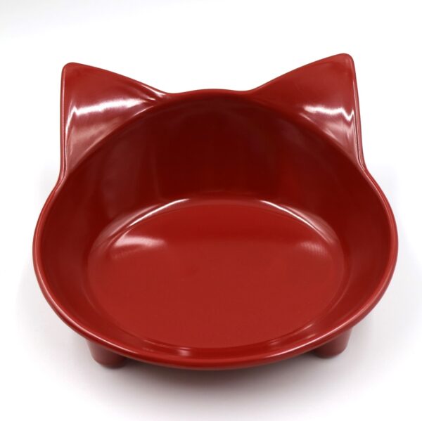 Pet Bowl Melamine Non Slip Cute Cat Color Melamine Cat Bowl Cat Food Bowl Pet Supplies