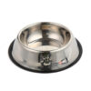 587813643 Stainless Steel Dog Bowl High-Grade Non-Slip Pet Bowl Pet Food Bowl Food Utensils 6 Sizes Pet Supplies