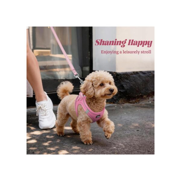 2c0ea088-80f5-4281-b433-e38bac79f2b8.jpg No Pull Dog Puppy Harness And Leash Set Reflective Mesh Vest