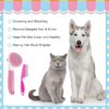 2df2a0df-3a4b-4e6e-9eef-e93e78c0fdc0.jpg Cat Brushes For Indoor Cats, Dog Brush For Shedding With Metal Cat Comb, Self Cleaning Pet Hair Brush With Release Button For Grooming Kitten