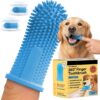 2eefc32f-1bae-4e16-9970-1d28da79efe3.jpg Dog Toothbrush, 360 Dog Tooth Brushing Kit, Finger Toothbrush, Cat Tooth Brush, Teeth Cleaning, Pet Tooth Brush For Small Large Pets