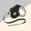 Automatic Traction Rope Pet Supplies Automatic Retractable Traction Leash With Lights Out Walking Dog Light Dog Leash
