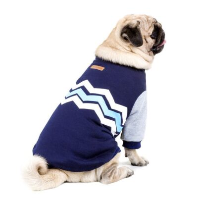 587633431 Autumn And Winter New Dog Clothes Cotton Wave Warm Sweater Pet Leisure Sweater Pet Supplies