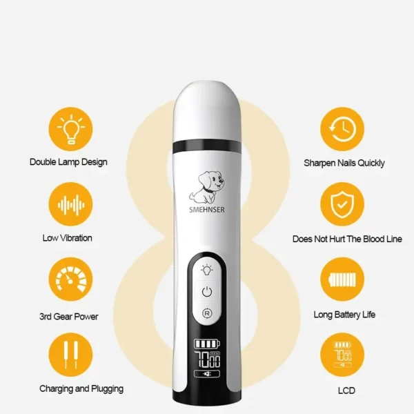 587634521 Electric Dogs Nail Polisher Wheel Replacement Grinding Head Pet Nail Grinder Head Trimmer Clipper Pet Paws Grooming Supplies