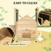 32b664fc80074e5db95c5c4d5ee00b71.jpg Pet Coop,Wooden House with Openable Roof