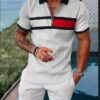 32ba4ce4-7dcb-4891-863f-d663a19a008a.jpg Polo Shirt Sports Short Sleeve Shorts Suit For Men