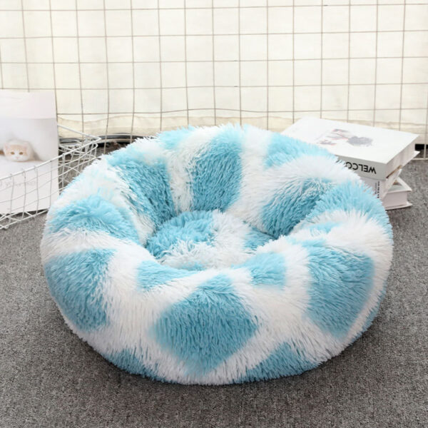 587634923 Pet Nest Warm Soft Plush Sleeping Bed Pad Kennel Breathable Dog Cat House Pet Bed Dog house Animals Supplies