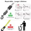Pet Automatic Retractable Dog Leash Retractable Pet Supplies Reflective Dog Walking Rope Explosion-Proof Punch Not Stuck Rope