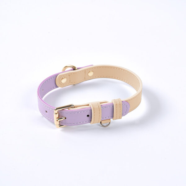 587632832 Genuine Leather Pet Dog Cat Collar Leash Dog Rope Dog Chain Dog Belt Pet Supplies