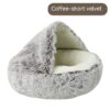 38426e16-5e79-486f-9c13-c8caf613cc60_trans.jpeg Pet Cat Bed Semi Enclosed Dog House