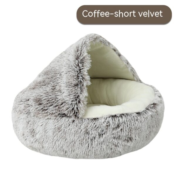 38426e16-5e79-486f-9c13-c8caf613cc60_trans.jpeg Pet Cat Bed Semi Enclosed Dog House