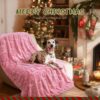 392c0e0f-35a9-4a4f-9356-802245a2e789.jpg Small Dog Blanket Washable Pet Bed Cover Soft Fluffy Puppy Blanket With Premium Fleece 300GSM Cozy Calming Cat Blankets For Indoor Cats