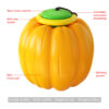 Pet Supplies Dog Molars Bite Resistant Ball Pumpkin Hand Throwing Elastic Toy Ball