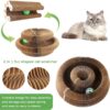 39e2037d-2389-4e58-b0e2-c063ef5cce3f.jpg 1 Pack Kitty Kurlz Cat Scratcher Toy Interactive For Indoor Cats