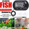 587690630 LCD Digital Aquarium Thermometer Fish Tank Water Temperature Meter Aquarium Temp Detector Fish Alarm Pet Supplies Tool Aquatic