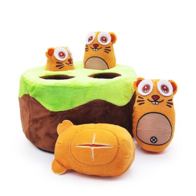 587637365 Dog Toy Hidden Food Set with Sound and Bite Resistance Interactive Puzzle and Self Help to Relieve Puzzle Pet Supplies