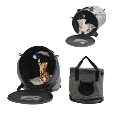 587633456 Multifunctional Cat Litter Foldable Pet Bag Cat Tunnel Kennel Four Seasons Universal Pet Supplies