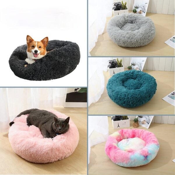 587634918 Pet Nest Warm Soft Plush Sleeping Bed Pad Kennel Breathable Dog Cat House Pet Bed Dog house Animals Supplies