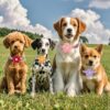 3a20ceb0-8428-4da7-9b69-a28440d91511.jpg Small Dog Collar With Flower, Spring Dog Collar For Girl Dog Collars For Small Dogs Cute Dog Collar With Bell, Adjustable Length