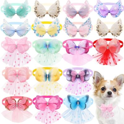 3ba07007-5736-4fa3-a935-4c6f52b7835a.jpg 20Pcs Cute Dog Collar Grooming Accessory For Small Breed Puppies Cats