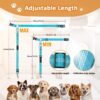 3c116220-19e1-4cbb-818a-0ab0dc8f4812.jpg Removable Dog Seat Belt Harness For Car, 3 In 1 Pet Dog Car Seatbelt Leash, Retractable Restraint Secures To Vehicle Headrest