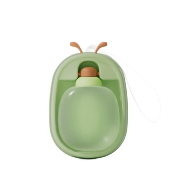 3c843d38-b95a-4a72-9ad0-fc0733a0f170.jpg Portable Pet Water Bottle With Cute Antlers Food Grade, BPA Free, Leak Proof Travel Cup For Dogs, Durable, Easy-to-Clean Outdoor Water Dispenser With Lanyard.