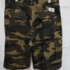 Summer Loose Five Points Casual Camouflage Workwear Shorts Men