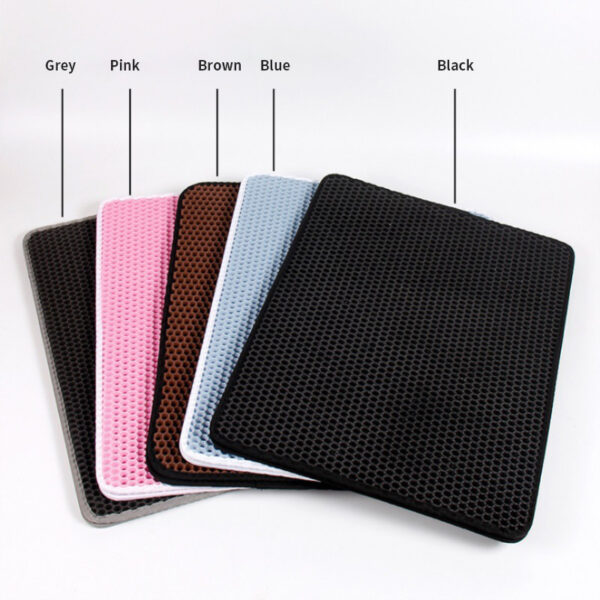 Double Layer EVA Pet Cat Litter Pad Sand Basin Filter Sand Pad Pet Supplies Cat Mat