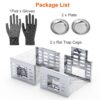 44155f01-146a-4d81-ba24-552e7173b45a.jpg 2Pcs Humane Rat Trap Catch And Release Live Mouse Cage Traps With Automatic Continuous Cycle Trapping For Chipmunk Rodent Mouse Small Animals