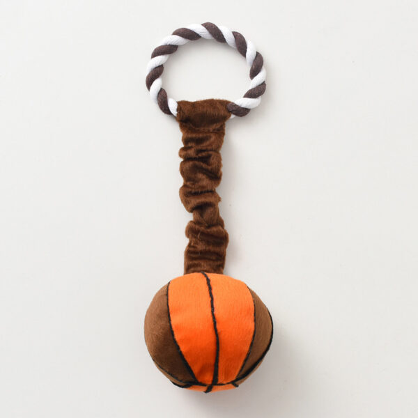 587638382 Dog Toy Sound Molar Super Soft Cloth Ball Pet Toy Ball Dog Training Supplies Interactive Toys